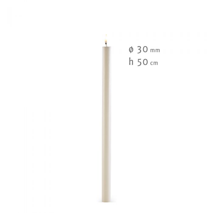 Candela d'altare - ø 30 mm - h 50 cm